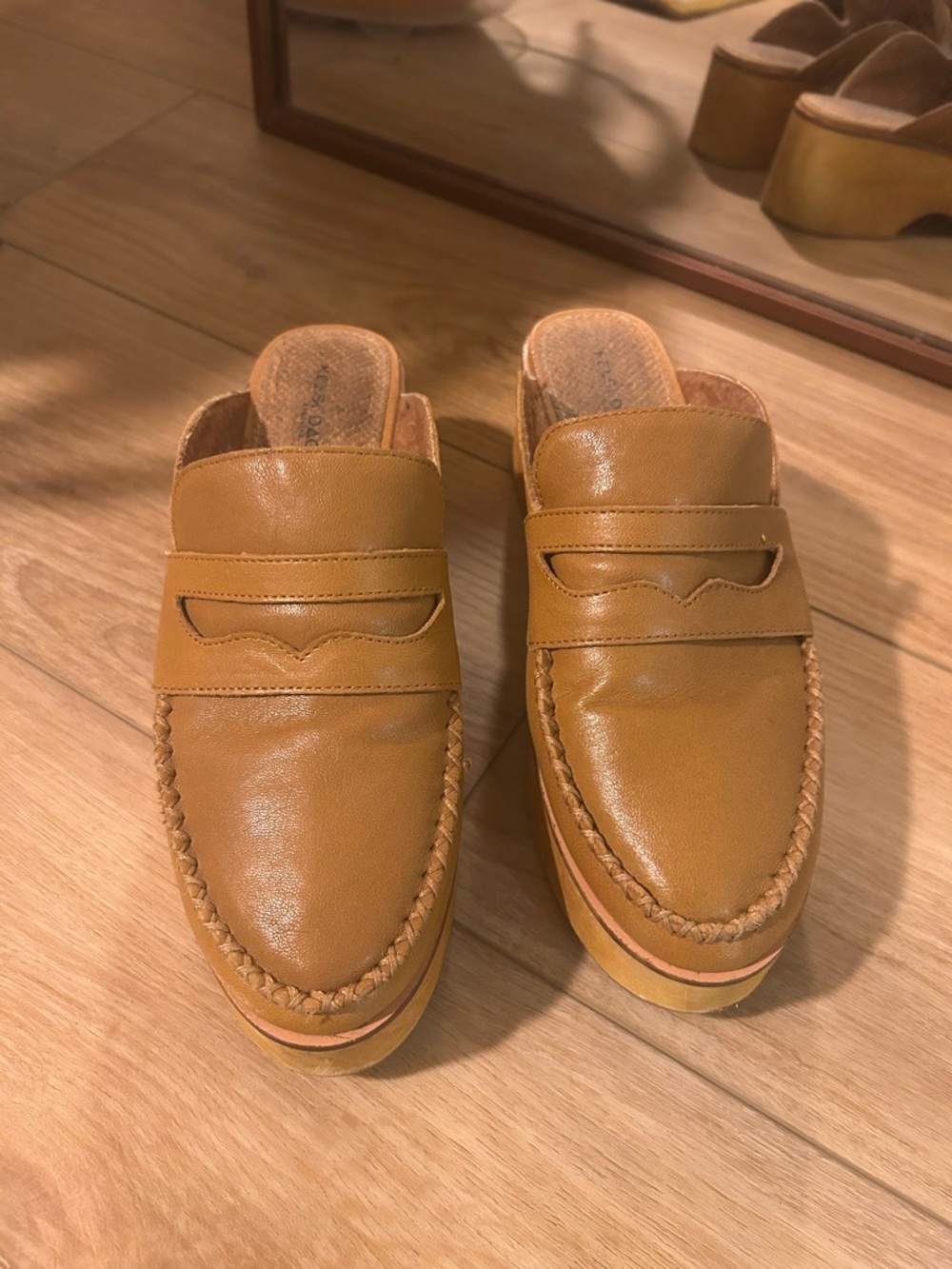 Women’s Slip-On Platform Loafer Mules